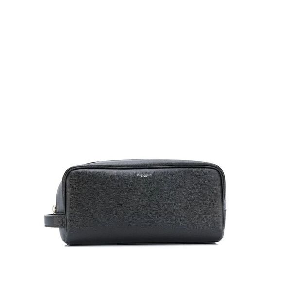 Saint Laurent Men Beauty Case Pelle Goffrata